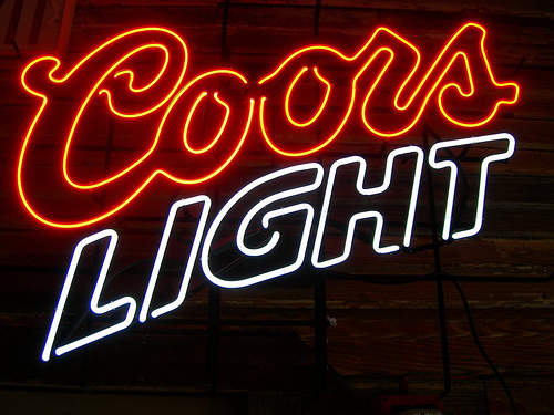 Coors Light Neon